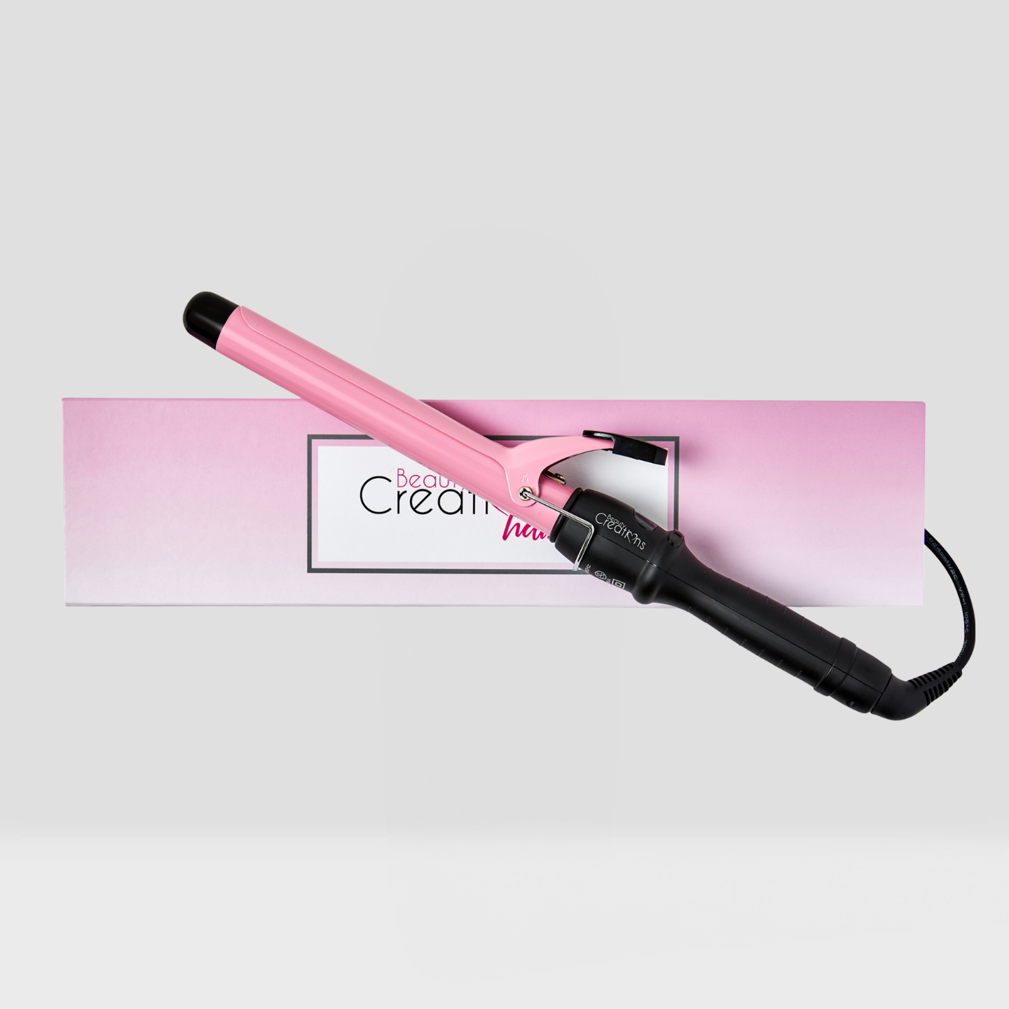 Hair Curling Iron with Clamp