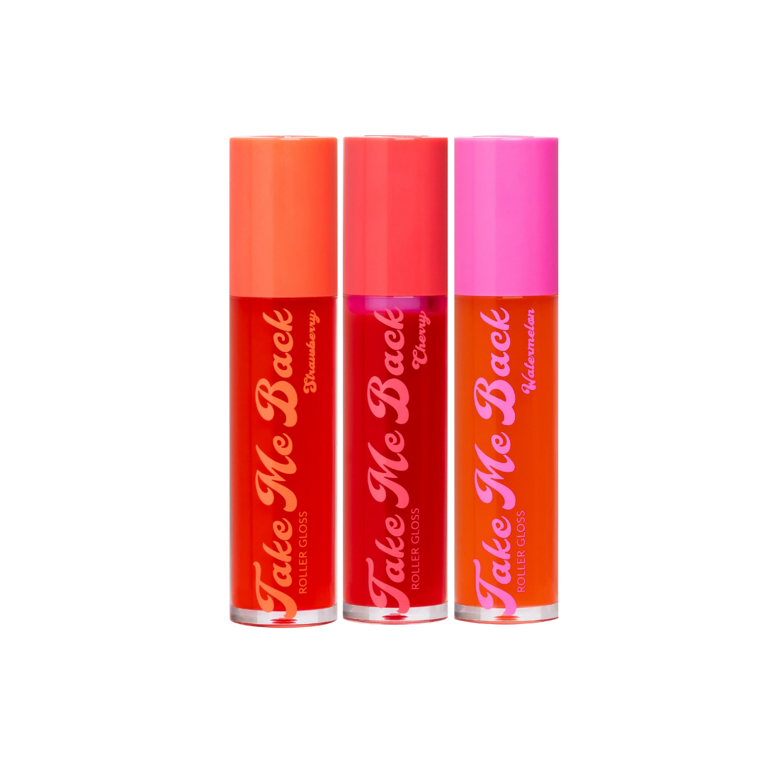 Take Me Back Roller Lip Gloss Trio Bundle
