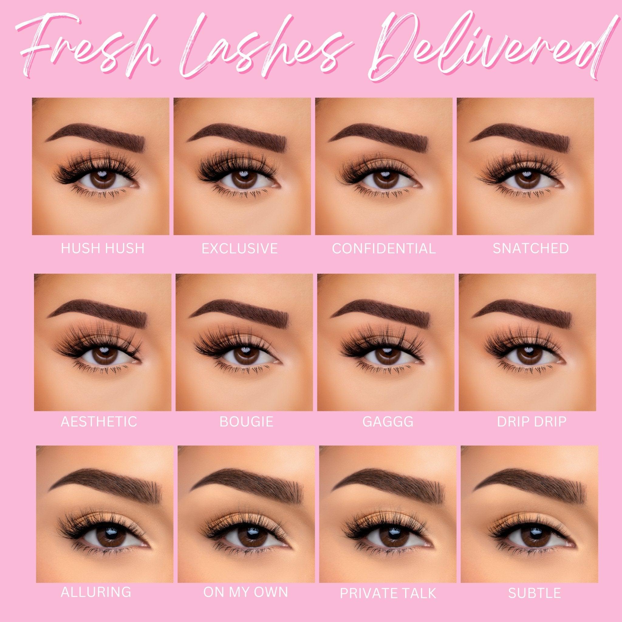 Fresh Lashes Delivered