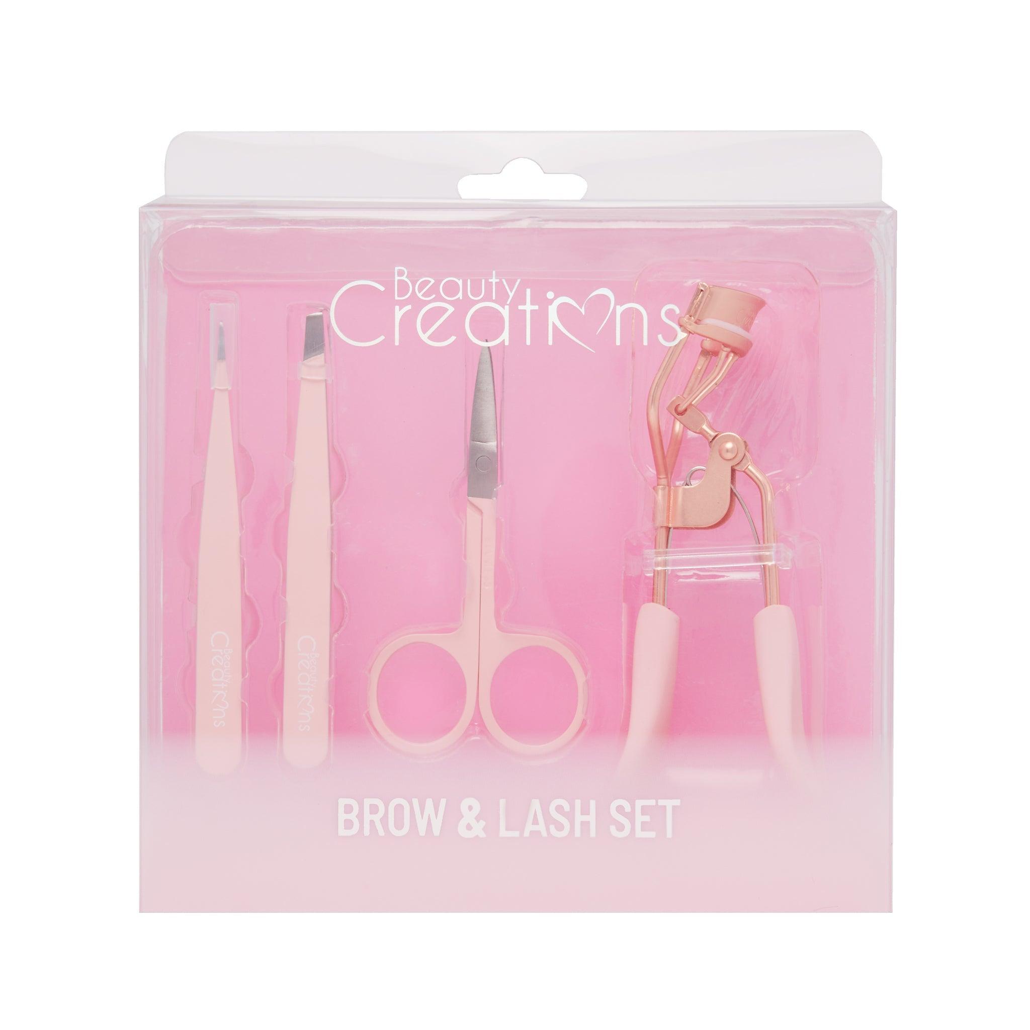 Pink Brow & Lash Set