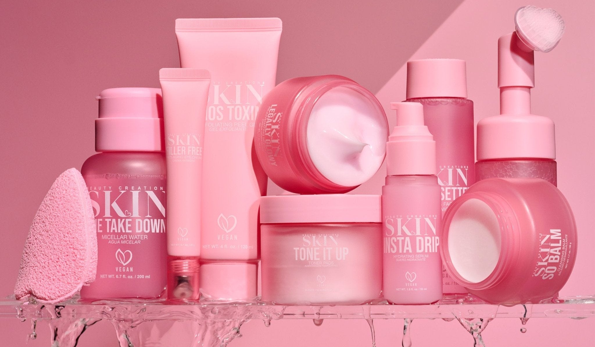 The Nine Step Skincare Collection Bundle