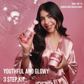 The Youthful and Glowy Three Step Skincare Kit Bundle